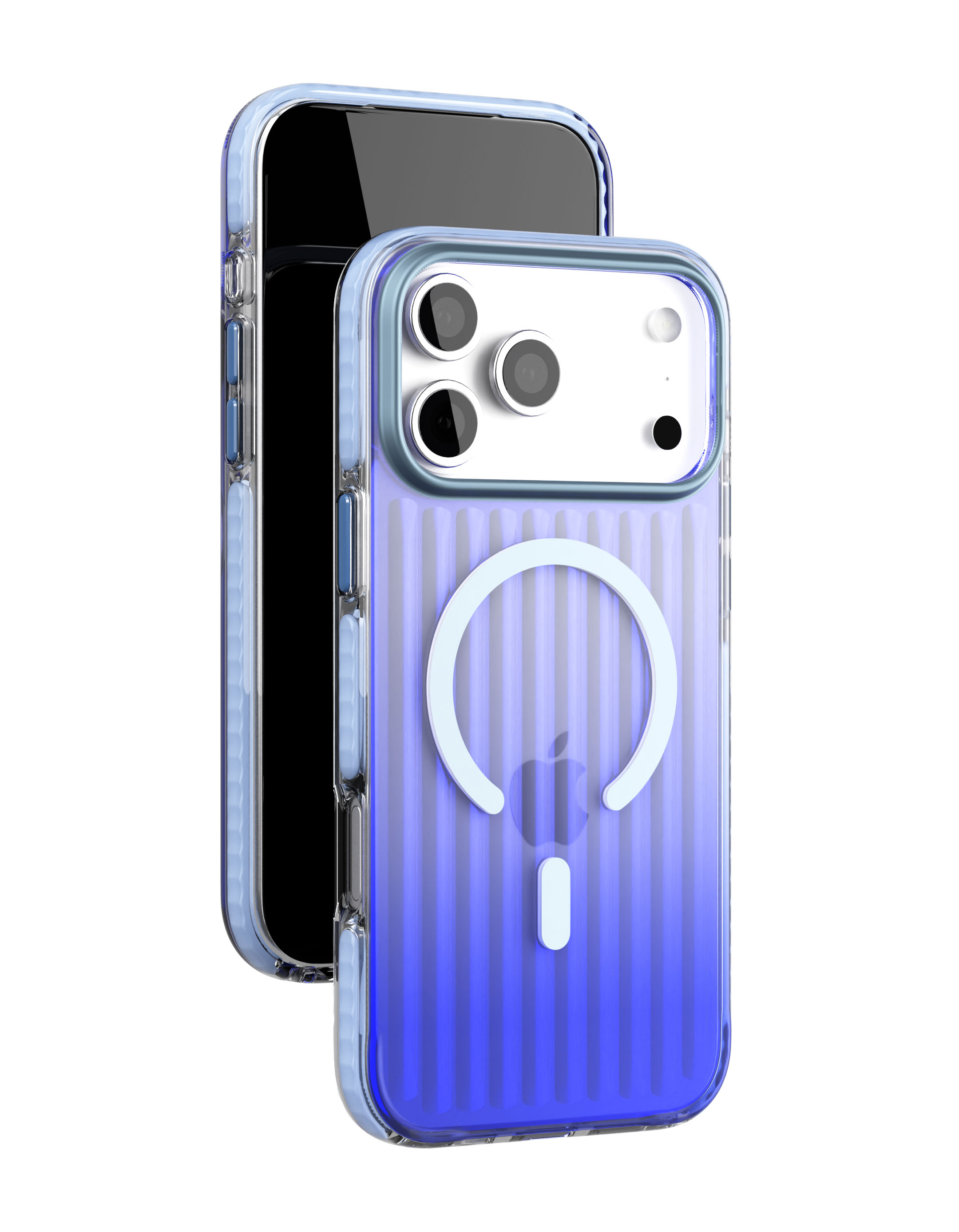 Чехол защитный VLP Pulse Case с MagSafe для iPhone 17 Pro Max, синий