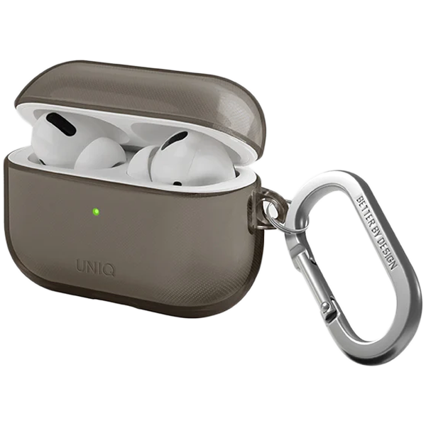 Чехол UNIQ Glase  Серый туман для AirPods Pro (Gen2)