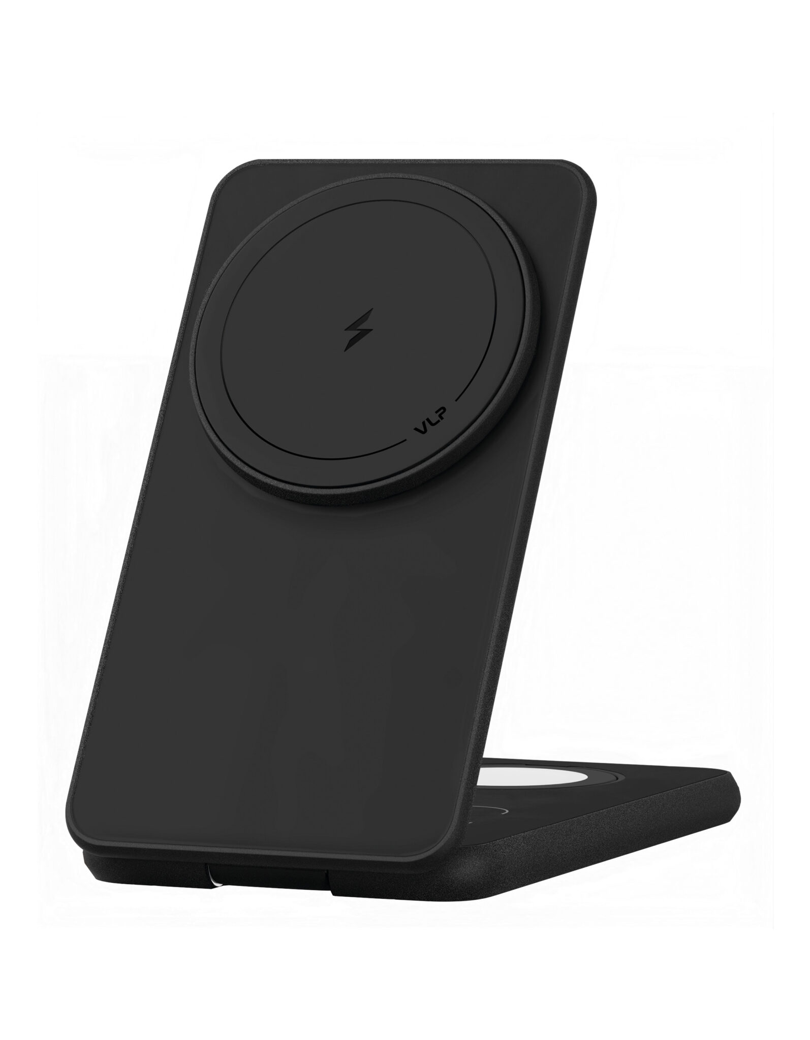 Беспроводное зарядное устройство VLP Alum Power Pro Qi2 для Apple, черный титан