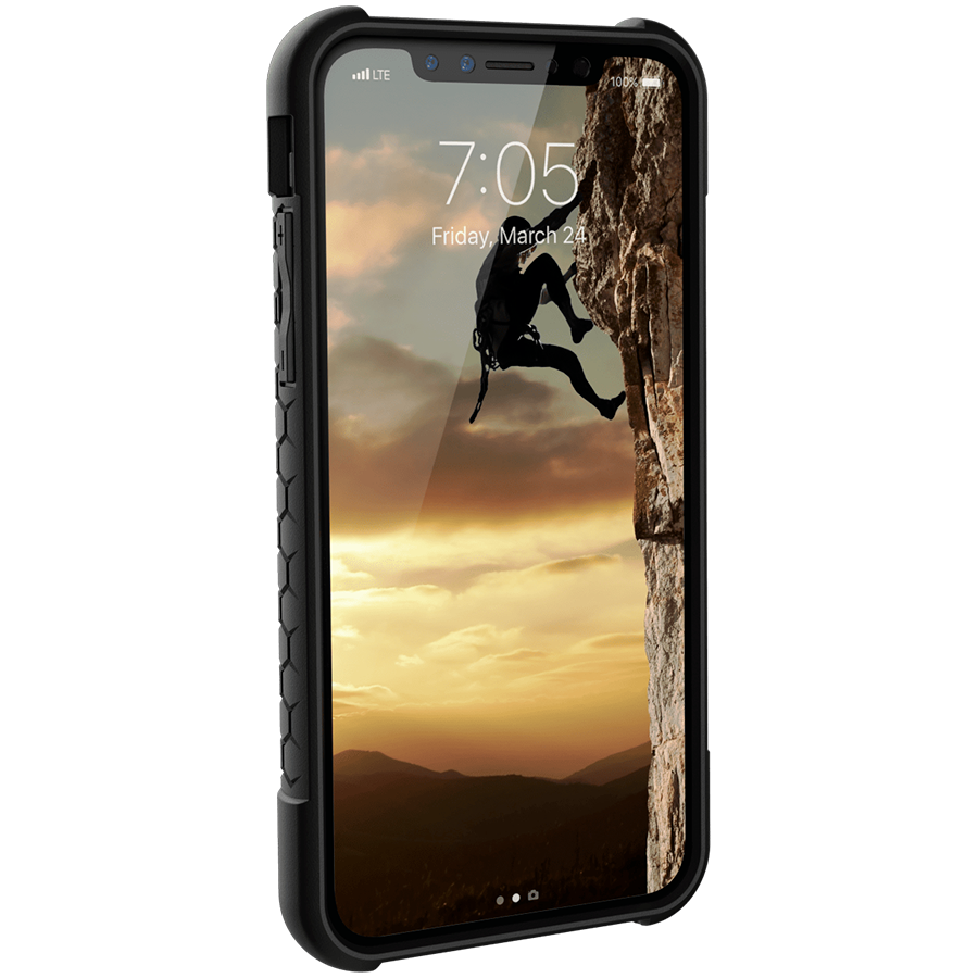 Защитный чехол UAG Monarch  Графит для iPhone X/Xs