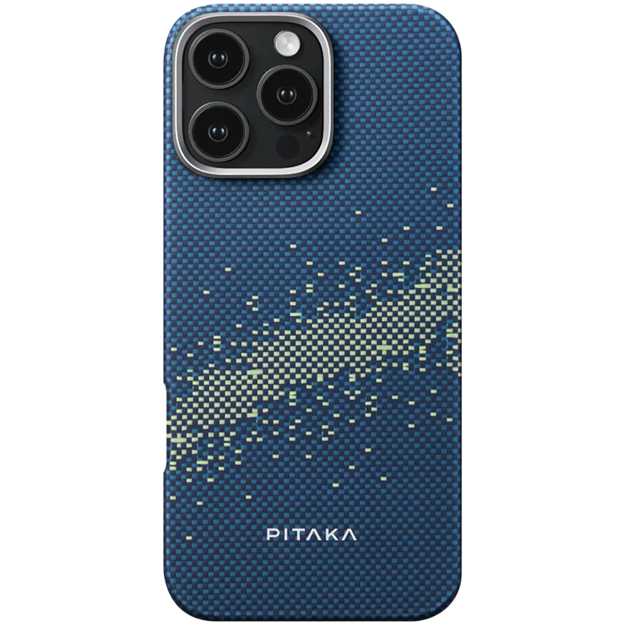 Чехол защитный для смартфона KI1601PMYG StarPeak Tactile Woven case for iPhone 16 Pro (Milky way gal