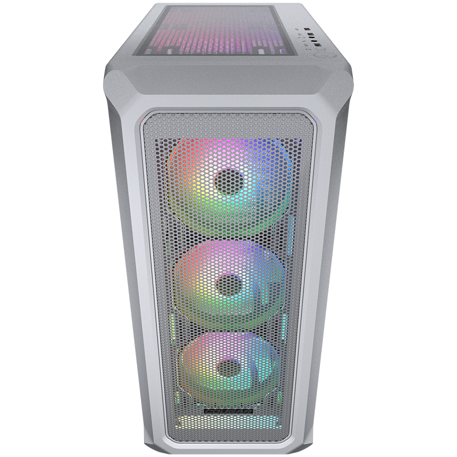 Корпус COUGAR GAMING Midi Tower,  ATX, 7 слотов, USB 3.0, USB 2.0, Аудио разъем, Микрофонный вход, Металлический/Защитное антивандальное закаленное стекло, Power Button, Кнопка управления RGB, Светодиодный индикатор, PSU optional, Window, Поддержка систем