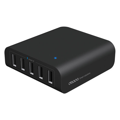 DEPPA Настольное сетевое зарядное устройство 5 USB 8А