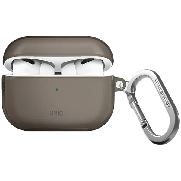 Чехол UNIQ Glase  Серый туман для AirPods Pro (Gen2)