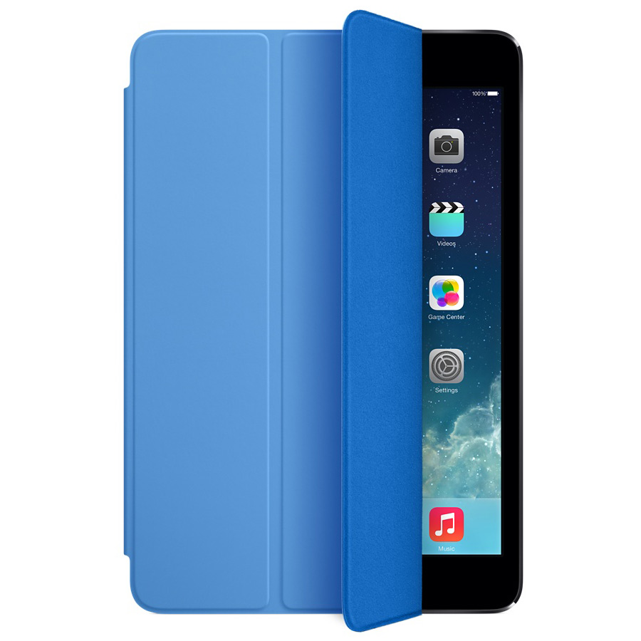 Обложка APPLE Smart Cover Синяя для iPad mini (4-го поколения)