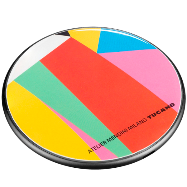 Беспроводное зарядное устройство TUCANO Shake, 15 Вт, Многоцветный