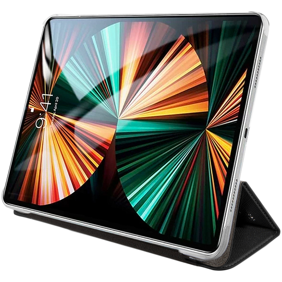 Обложка Smart Folio LAGERFELD Saffiano Karl head  Серебристая для iPad Pro 11-inch (4th поколение)/Pro 11 дюймов (3-го поколения)