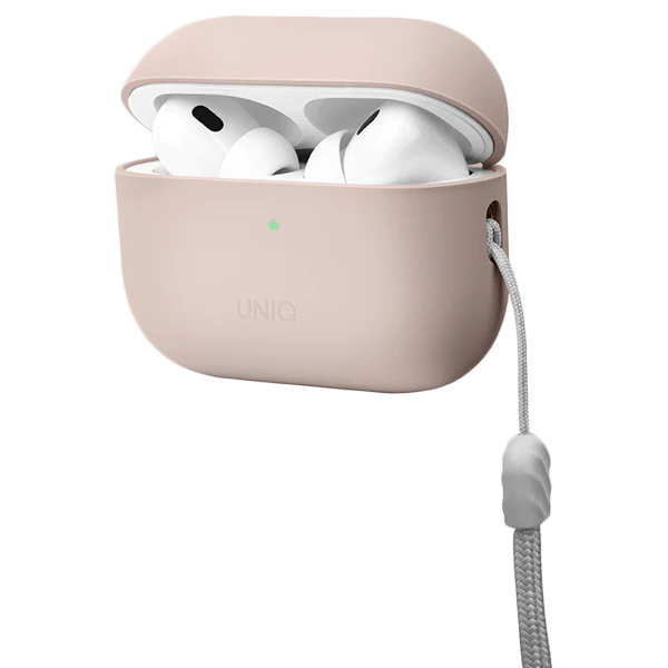 Чехол UNIQ LINO  Розовый для AirPods Pro (Gen2)