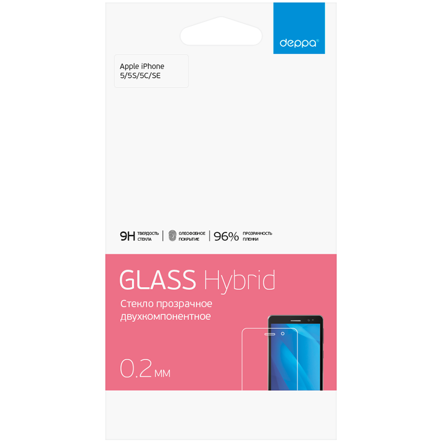 DEPPA Защитное стекло Hybrid
