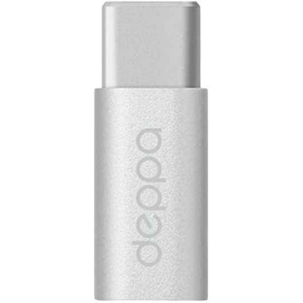 DEPPA Адаптер с USB-C на microUSB