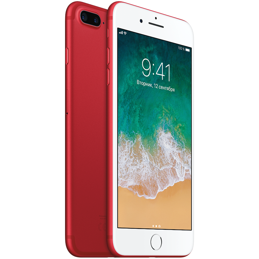 iPhone 7 Plus, 128 ГБ, Красный