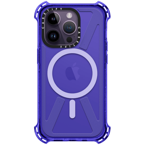 Чехол защитный Casetify Bounce with MagSafe для iPhone 14 Pro, фиолетовый CTF-12692439-16005225