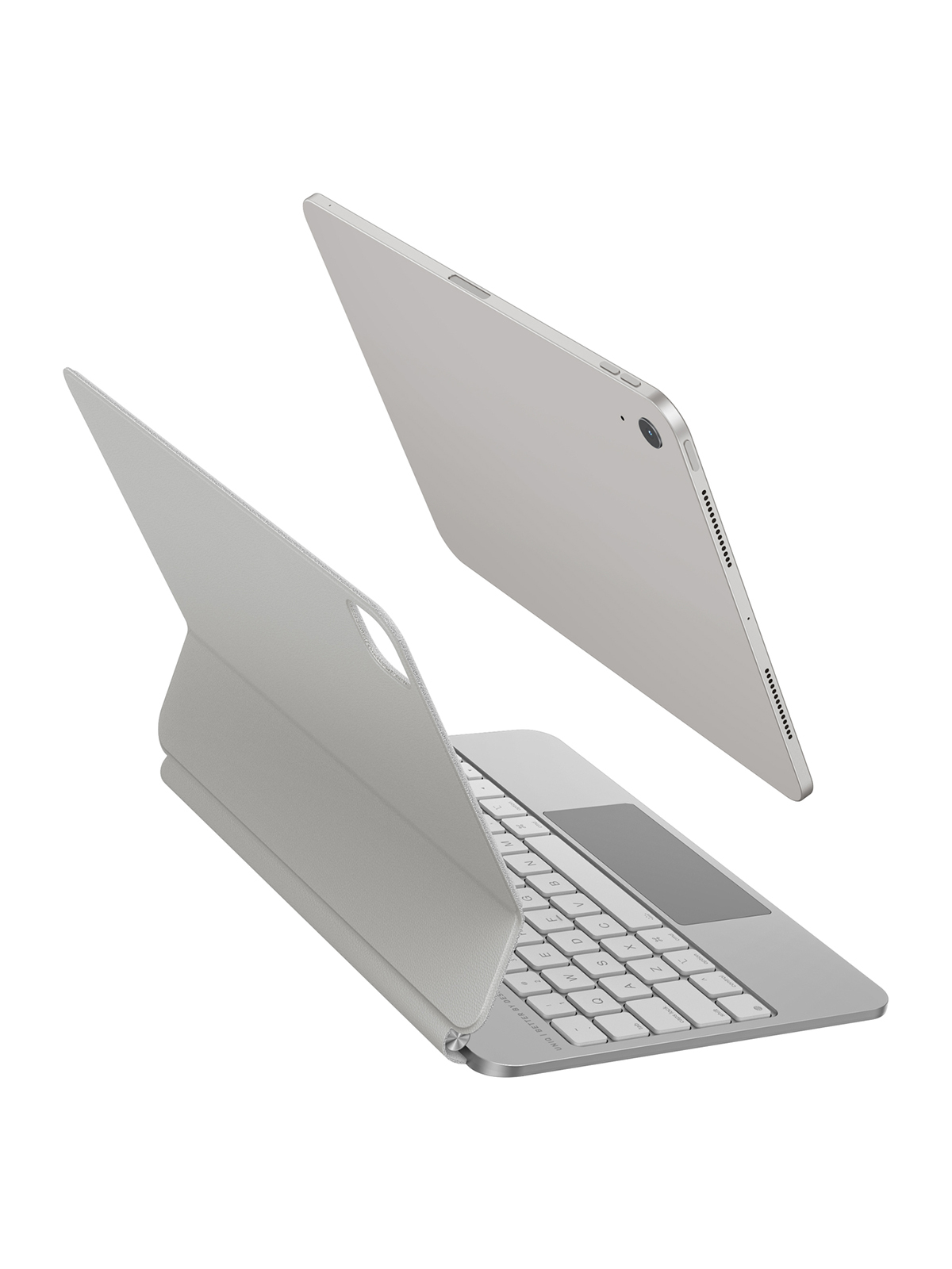 Чехол-клавиатура UNIQ Venno Pro для iPad Pro 11" (2022/21) & iPad Air 11"|10.9" (2025/24 | 2022/20), Белая