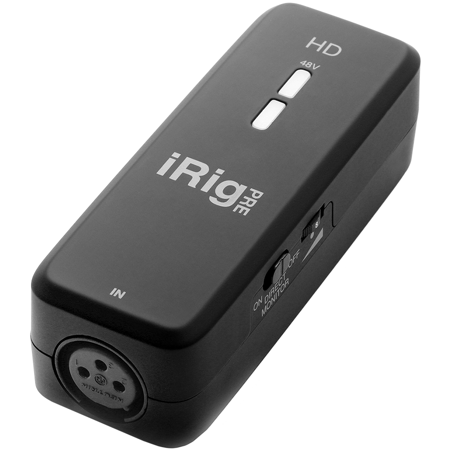 Мобильный микрофонный интерфейс IK Multimedia iRig Pre HD для устройств на базе iOS, Mac/PC
