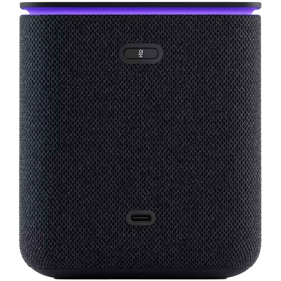 Умная колонка Яндекс Станция Миди с Алисой, черный, Zigbee, 24 Вт