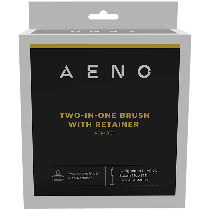 AENO  для SM1Two-in-one oval brush для steam mop SM1 (Brush with Retainer, Cloth Cover, Foam Pad included)