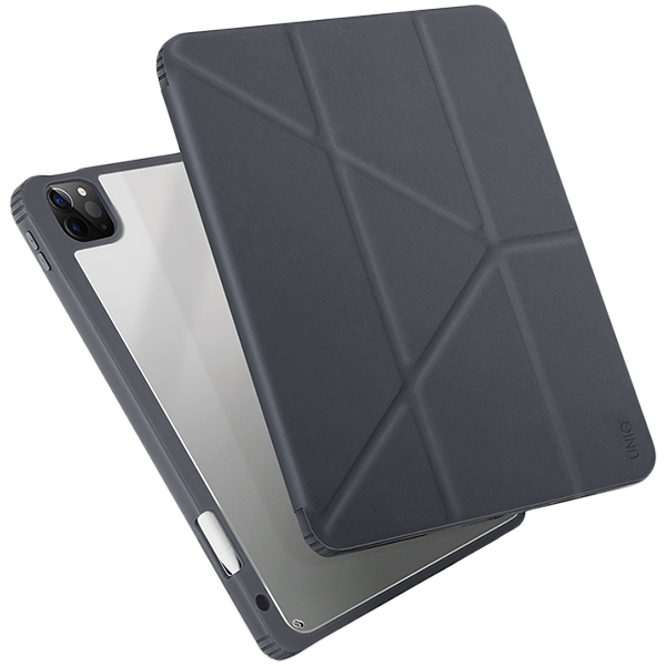 Чехол Uniq для iPad Pro 12.9 (2021) Moven Anti-microbial Grey