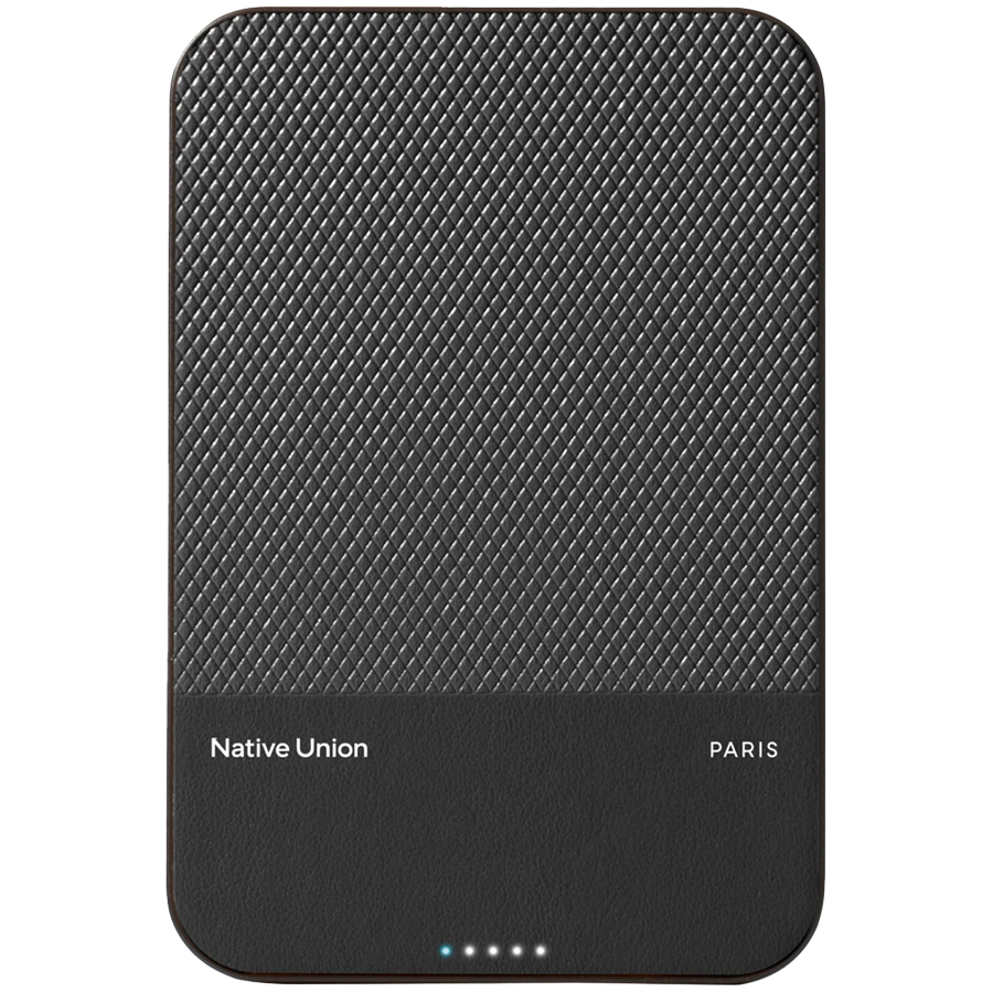 Внешний аккумулятор NATIVE UNION (RE)CLASSIC Power Bank Magnetic, 5000mAh, цвет: черный