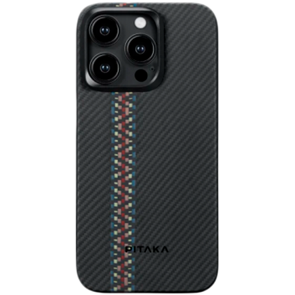 Чехол MagEZ Case 4 для iPhone 15 Pro Max 6.7" (Black/Grev Twill) 1500D