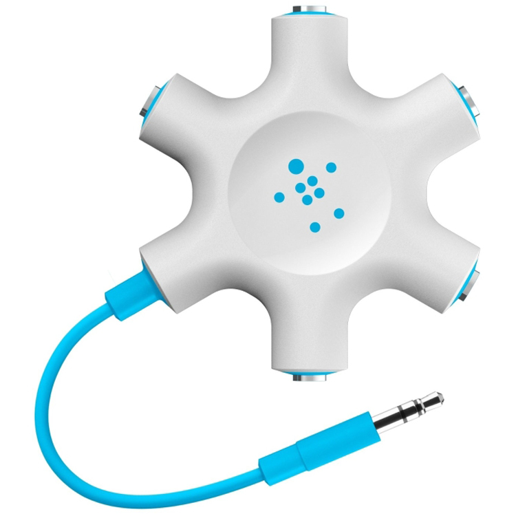 BELKIN MULTI HEADPHONE SPLITTER, Синий