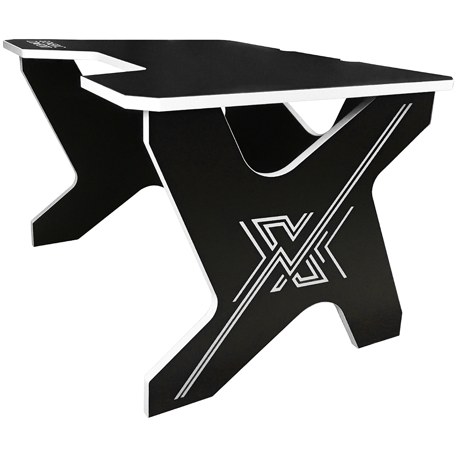 GENERIC COMFORT Gaming table Gamer Mini Seven/DS/NB, Чёрный/Белый