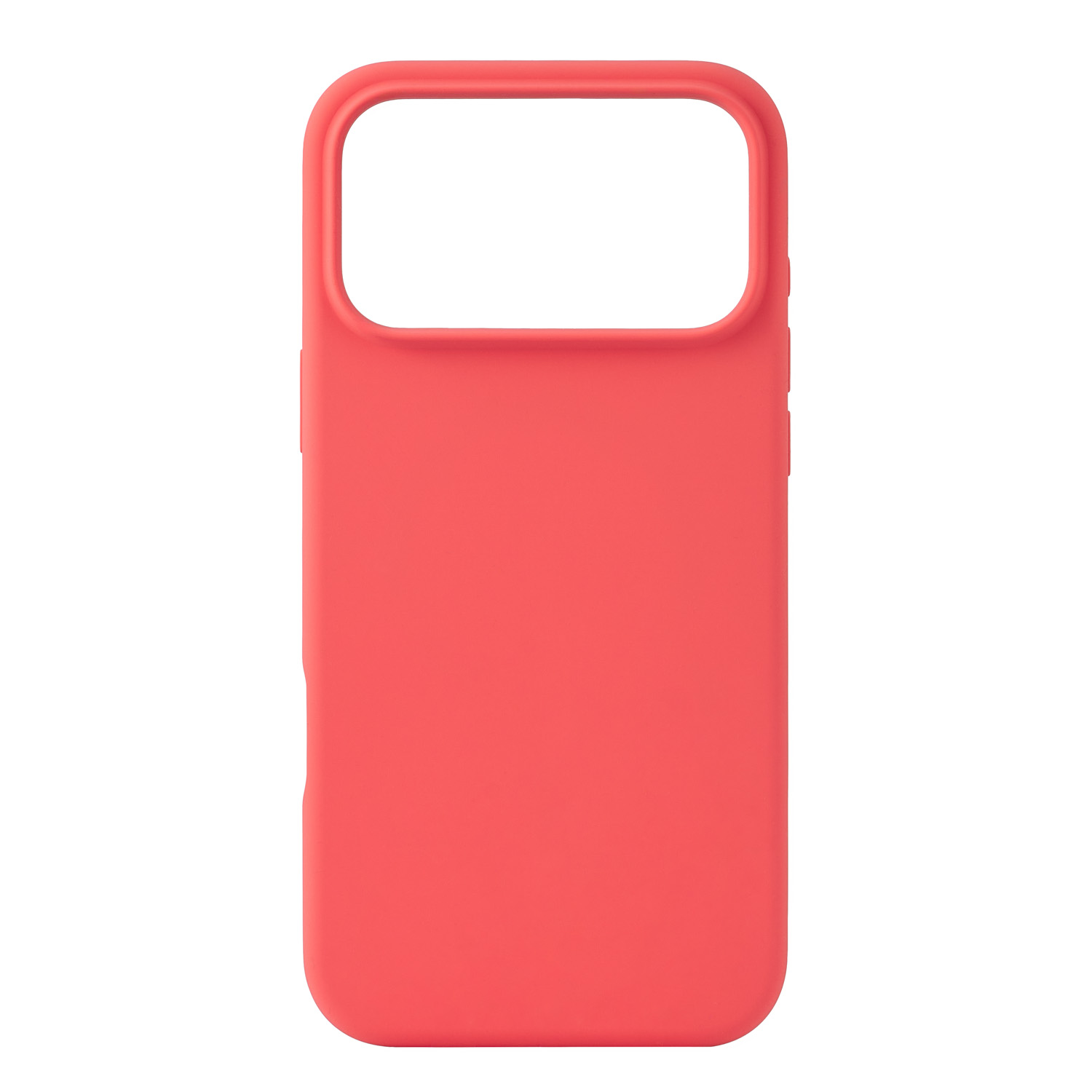 Чехол защитный uBear Touch Mag Case для iPhone 17 Pro Max, MagSafe совместимый, силикон, софт-тач, коралловый