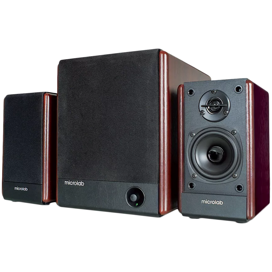 Домашняя аудиосистема MICROLAB Чёрный/Коричневый