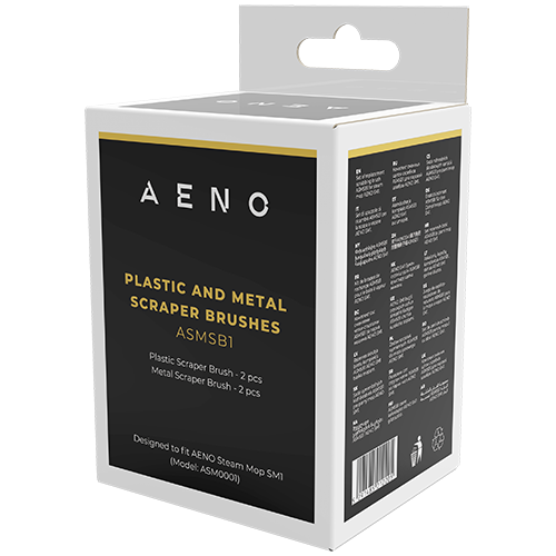 AENO  для SM1Plastic scraper brush+Metal scraper brush для steam mop SM1  (Plastic Scraper Brush - 2 pcs Metal Scraper Brush - 2 pcs)