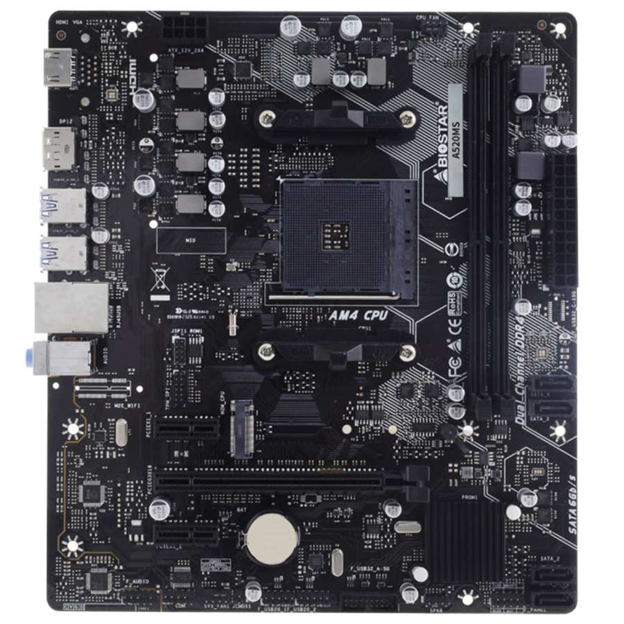 Материнская плата BIOSTAR A520