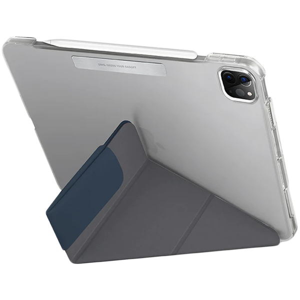 Обложка Smart Folio UNIQ Camden  Синяя для iPad Pro 11 дюймов (3-го поколения)