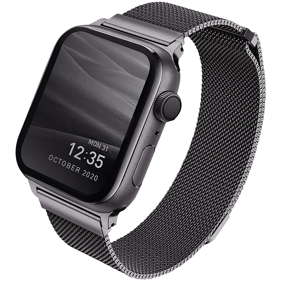 Ремешок Uniq для Apple Watch All series 40/38 mm Dante Strap Mesh Steel Graphite