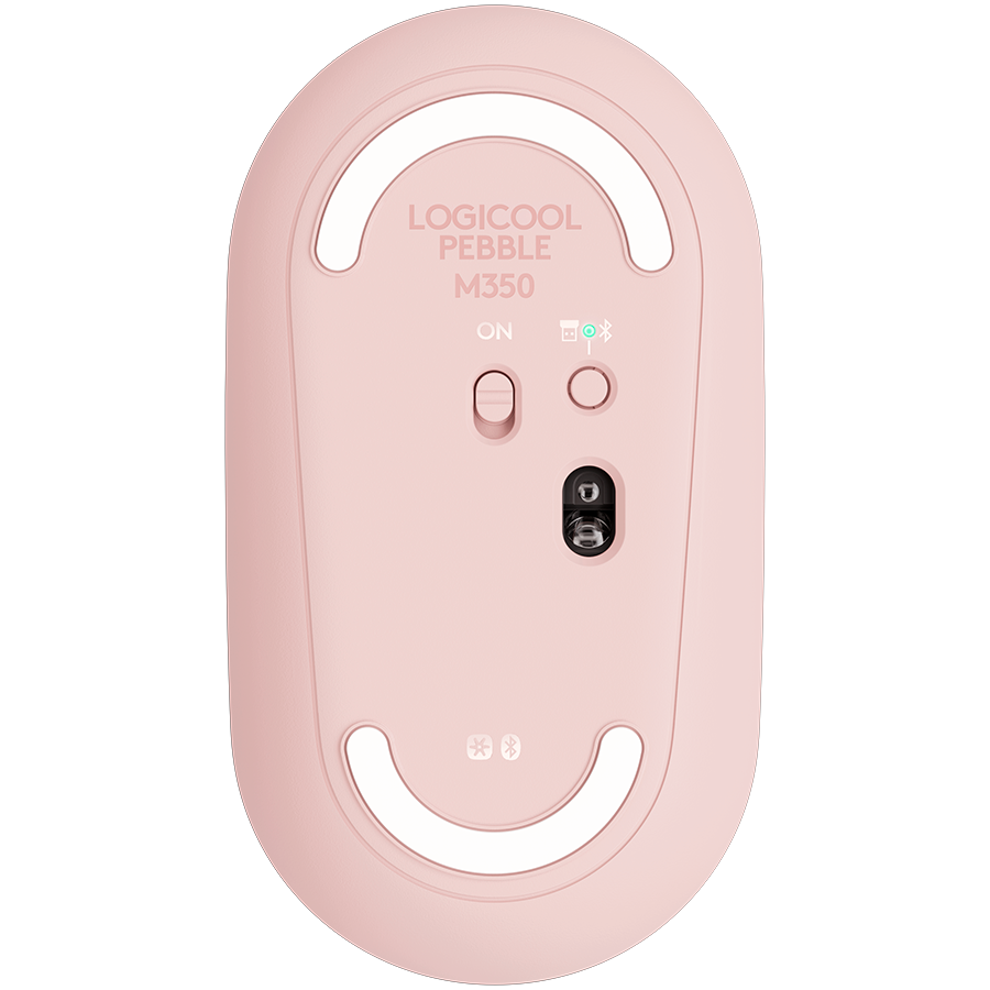 Беспроводная мышь LOGITECH Pebble M350, Розовый