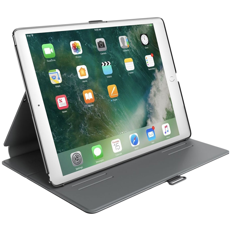 Чехол-книга SPECK Balance FOLIO  Чёрный/Сланцевый серый для iPad (5-го и 6-го поколения)