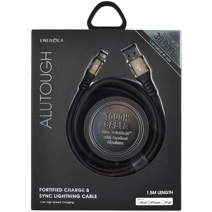 ENERGEA Кабель-переходник с USB на Lightning AluTough