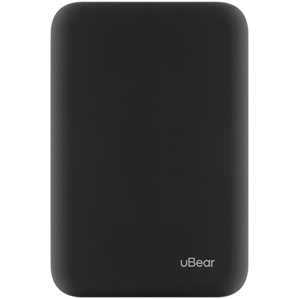 Внешний аккумулятор uBear Flow Magnetic Power bank 10000mAh, PD20W, черный