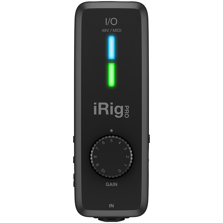 IK Multimedia iRig Pro I/O – мобильный аудио/MIDI-интефейс для работы с MAC и устройствами iOS и Android