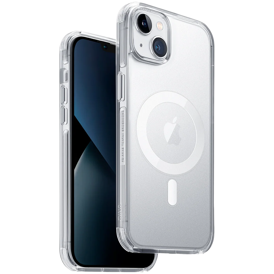 Защитный чехол UNIQ Combat AF с MagSafe Satin Clear для iPhone 14 Plus