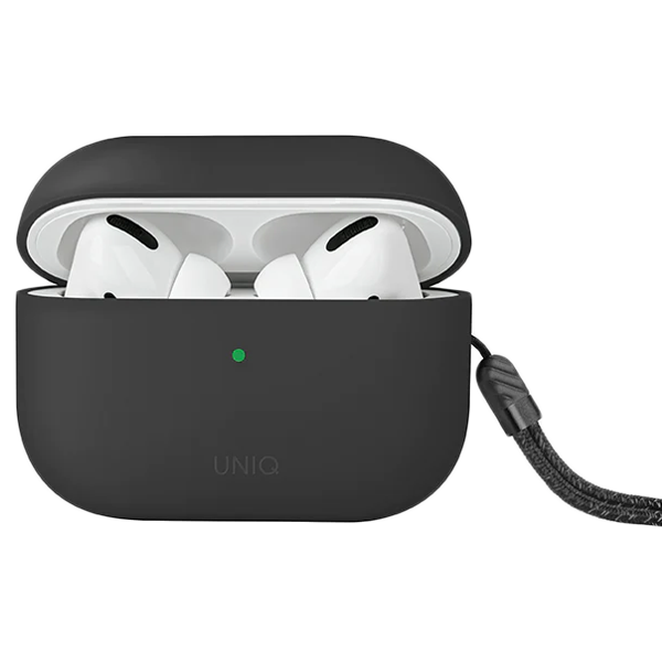 Чехол UNIQ LINO  Серый для AirPods Pro (Gen2)