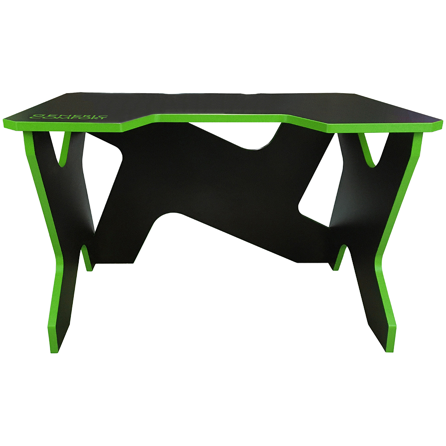 GENERIC COMFORT Gaming table Gamer Mini Seven/DS/NB, Чёрный/Зеленый