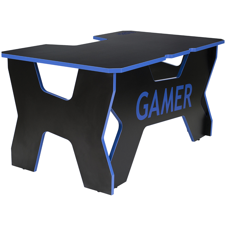 GENERIC COMFORT Gaming table Gamer2/DS/NO, Чёрный/Синий