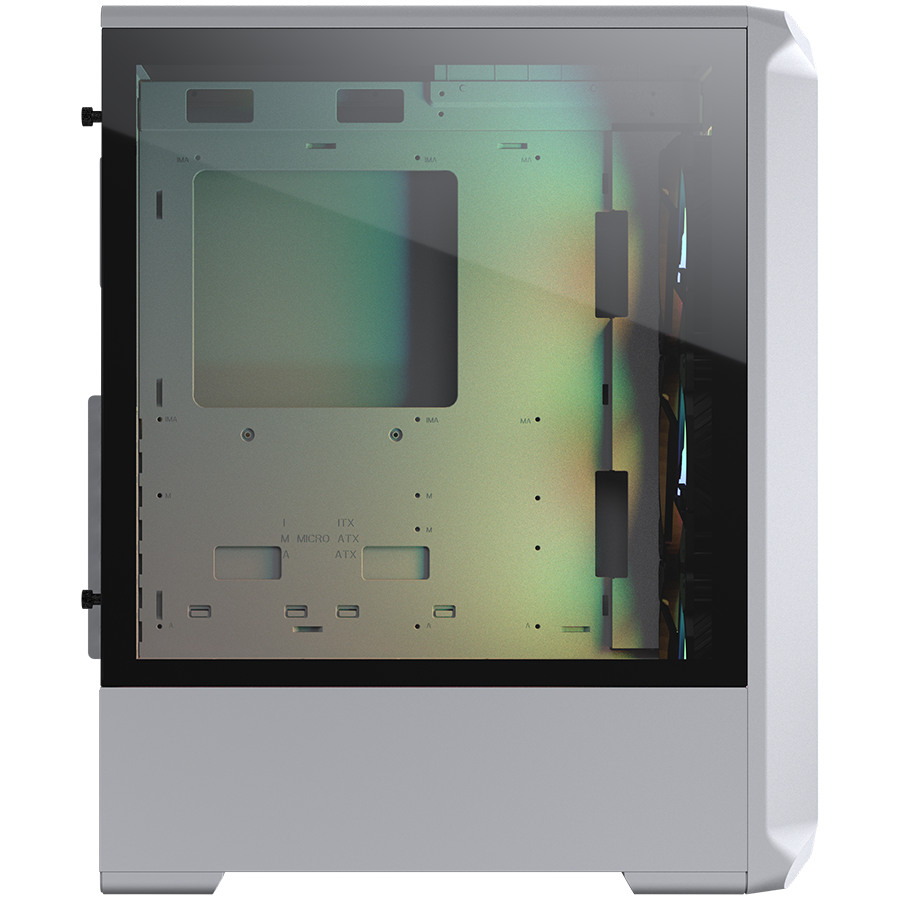 Корпус COUGAR GAMING Midi Tower,  ATX, 7 слотов, USB 3.0, USB 2.0, Аудио разъем, Микрофонный вход, Металлический/Защитное антивандальное закаленное стекло, Power Button, Кнопка управления RGB, Светодиодный индикатор, PSU optional, Window, Поддержка систем