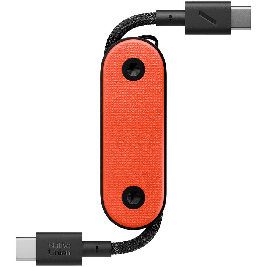 POCK-C-OXY-NP POCKET CABLE -C TO C -OXYFIRE, брелок с зарядным кабелем, красный