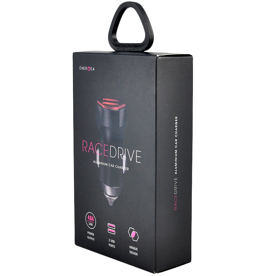 ENERGEA Автомобильное зарядное устройство Race Drive 2 USB 4.8A