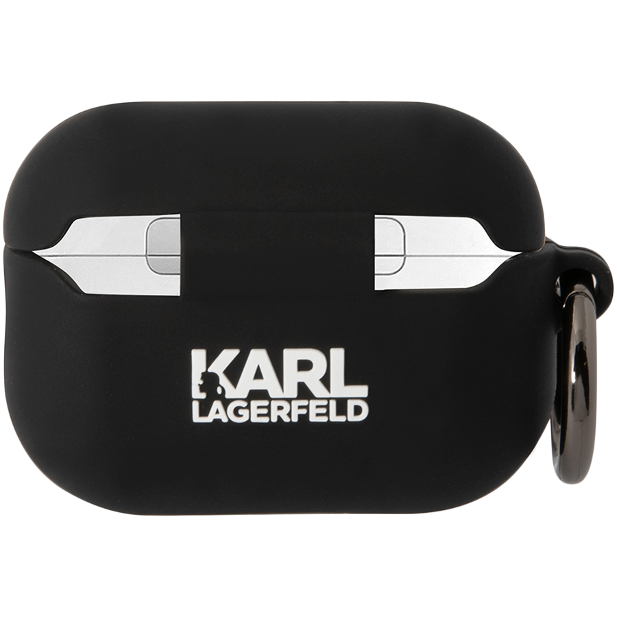 Чехол LAGERFELD NFT 3D  Чёрный для AirPods Pro (Gen2)