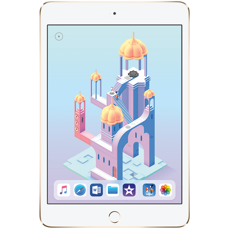 iPad mini 4, 128 ГБ Wi-Fi 2015, Золотой
