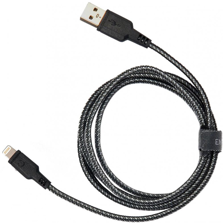ENERGEA Кабель-переходник с USB на Lightning Nylotough