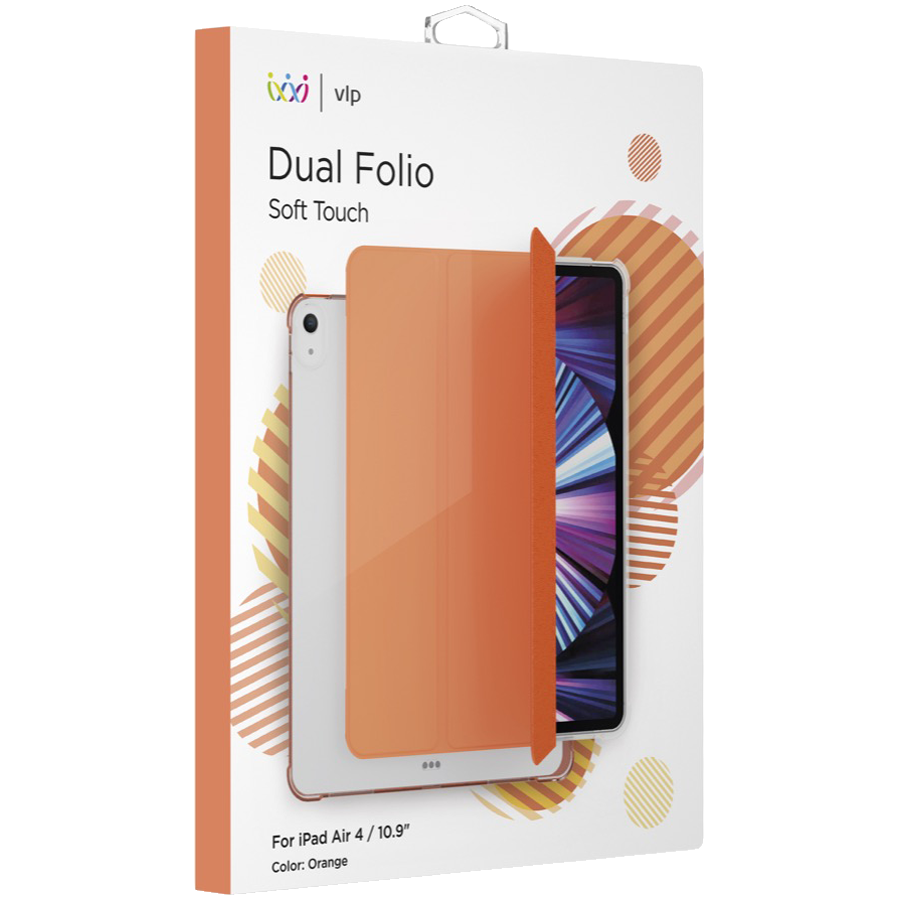 Обложка Smart Folio VLP Dual Folio  Оранжевая для iPad Air (4-го поколения)