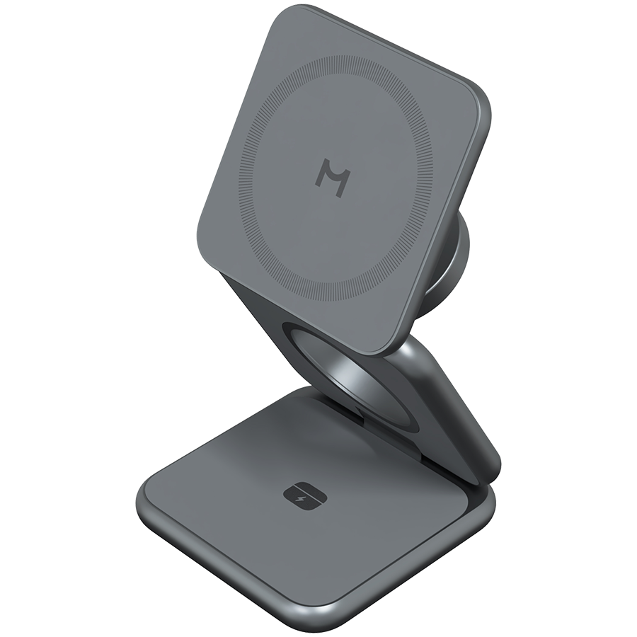 MAGSSORY Беспроводное зарядное устройство, 23 Вт, Чёрный