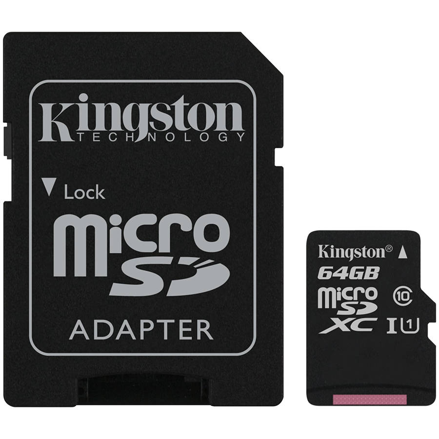 Карта памяти KINGSTON 64GB SDCS2/64GB