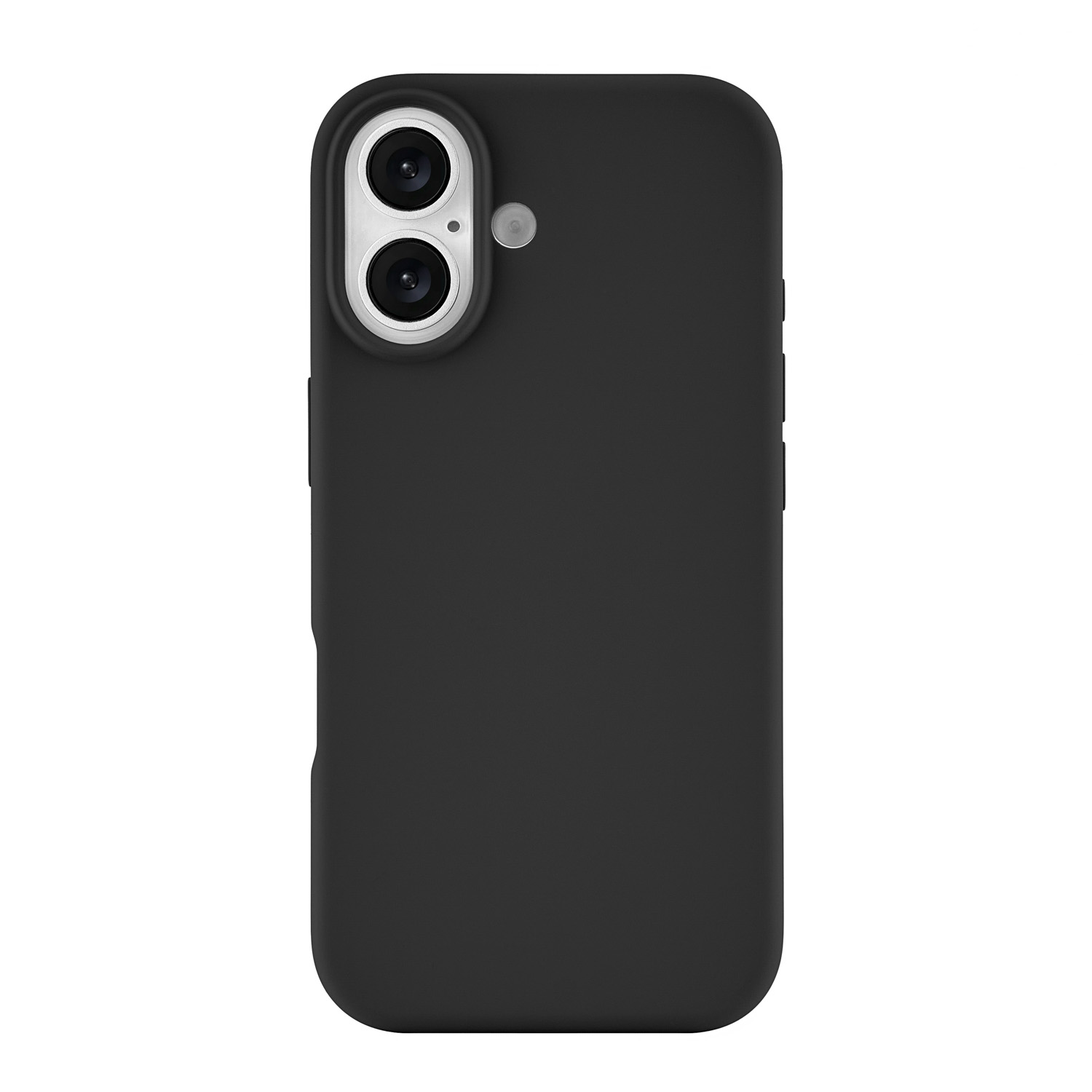 Чехол защитный uBear Touch Mag Case для iPhone 17, MagSafe совместимый, силикон, софт-тач, черный